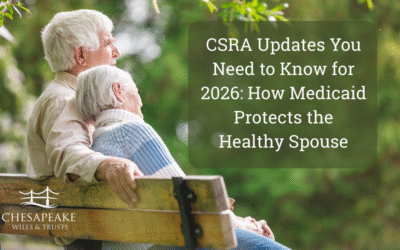 CSRA Limits Updates You Need to Know for 2026: How Medicaid Protects the Healthy Spouse